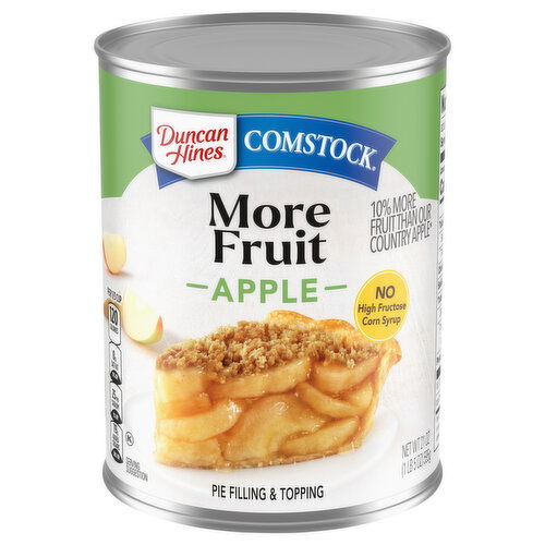 Duncan Hines More Fruit Apple Pie Filling & Topping