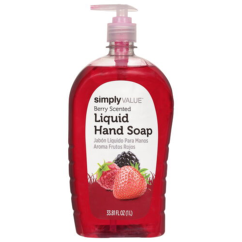 Simply Value Berry Scented Liquid Hand Soap Image 1 of 5