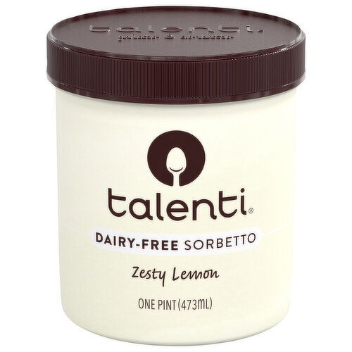 Talenti Dairy-Free Zesty Lemon Sorbetto