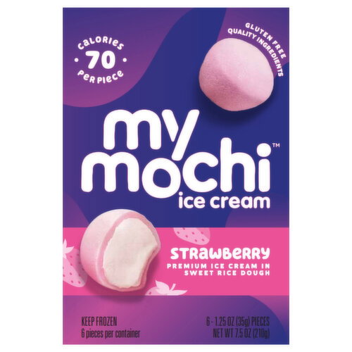 My/Mochi Strawberry Ice Cream Image 1 of 6