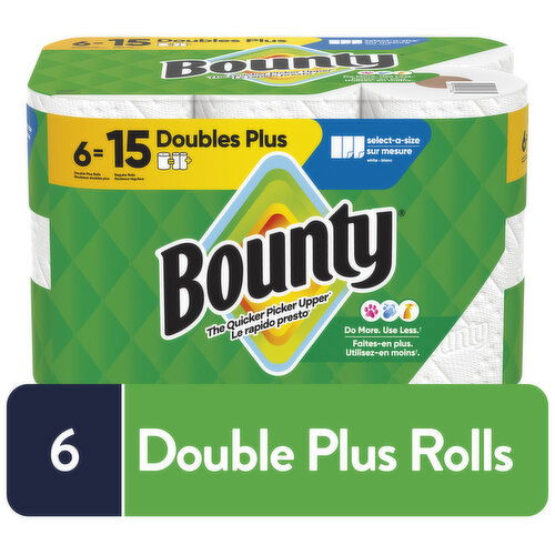 Bounty Paper Towels Select-A-Size