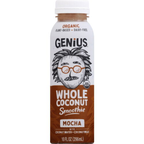 Genius Whole Coconut Smoothie, Mocha