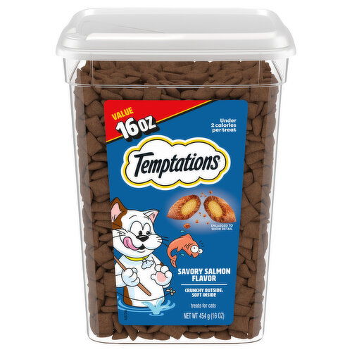 Temptations Savory Salmon Flavor Treats for Cats