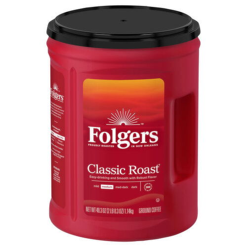 Folgers Ground Medium Classic Roast Coffee