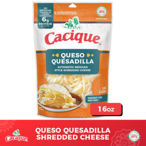 Cacique Queso Quesadilla Shredded Cheese Image 1 of 11
