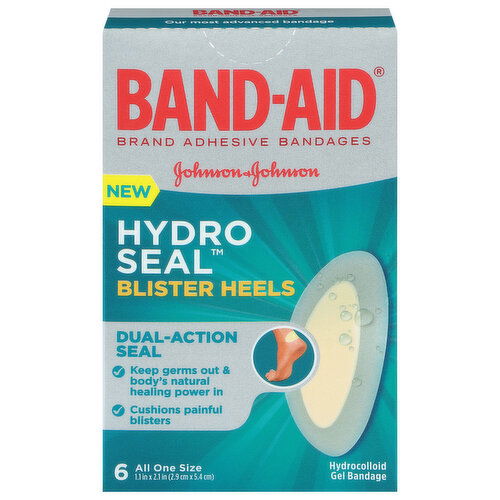 Band-Aid Bandages, Adhesive, Heel