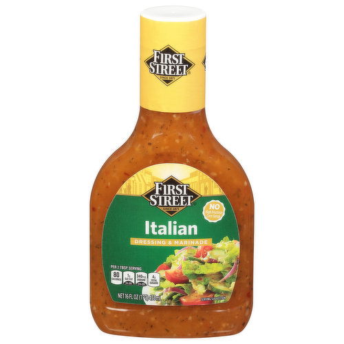 First Street Dressing & Marinade, Italian