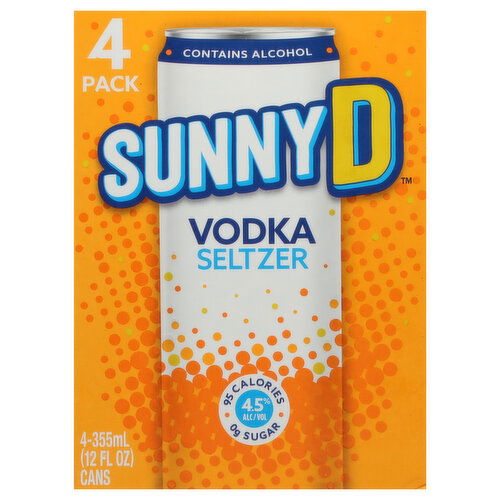 Sunny D Vodka Seltzer