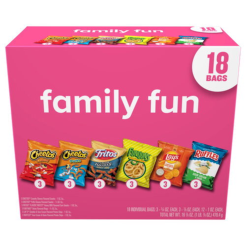 Frito Lay Family Fun Assorted Snack Mix Image 1 of 4