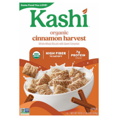 Kashi Organic Cinnamon Harvest Cereal