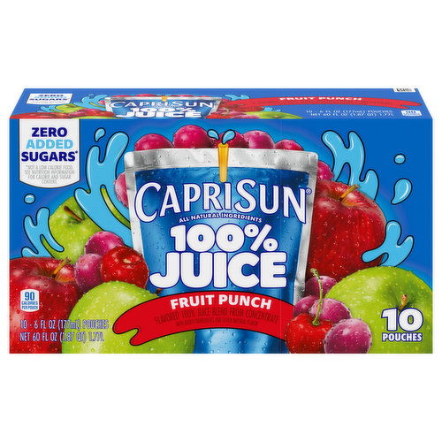 Capri Sun Juice Blend, Fruit Punch