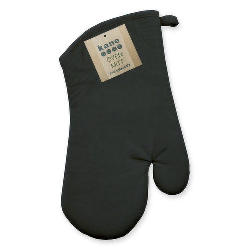 Kane Black Oven Mitt