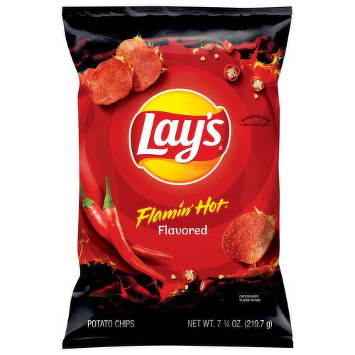 Lay's Flamin' Hot Flavored Potato Chips