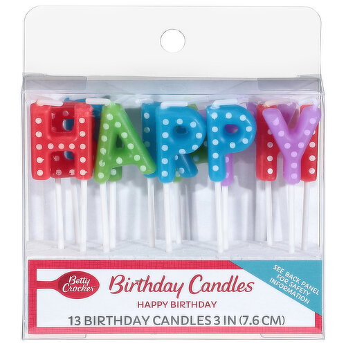 Betty Crocker Birthday Candles Image 1 of 4