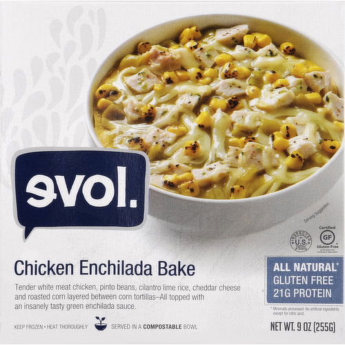 evol. Chicken Enchilada Bake