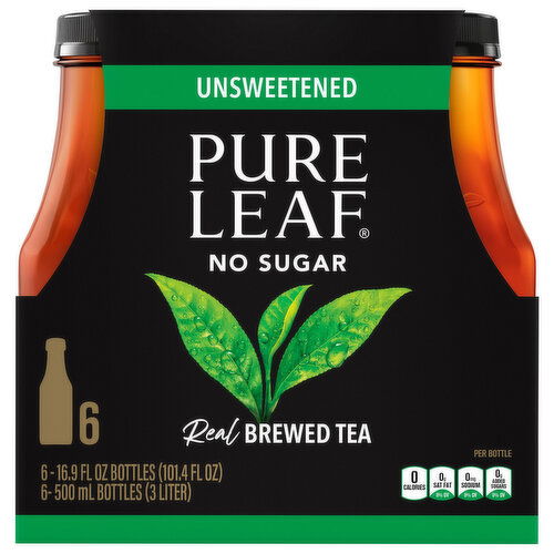 Pure Leaf No Sugar Real Unsweetened Brewed Tea