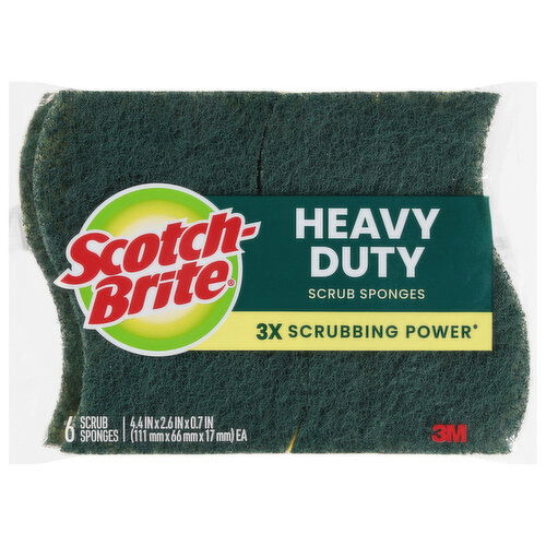 Scotch-Brite Heavy Duty Scrub Sponges