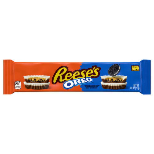 Reese's Milk Chocolate & White Creme Peanut Butter Cups King Size