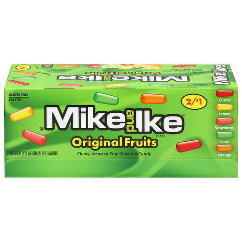 Mike and Ike Chewy Original Fruits Candy Image 1 of 6
