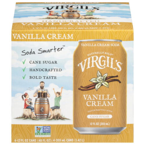 Virgil's Soda, Vanilla Cream