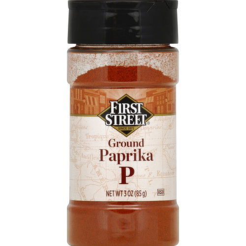 First Street Paprika, Ground