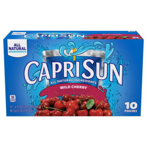 Capri Sun Wild Cherry Juice Drink Blend