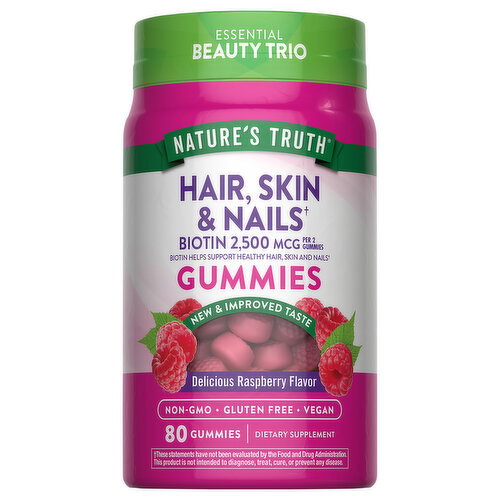 Nature's Truth Nature's Truth Hair Skin Nails Gummies Image 1 of 8
