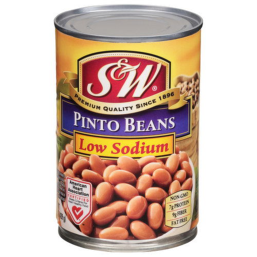 S&W Pinto Beans, Low Sodium