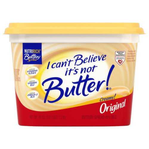 I Can't Believe It's Not Butter! The Original Vegetable Oil Spread