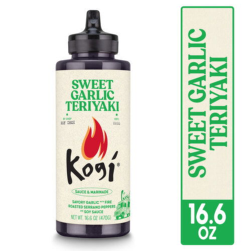 Kogi Sweet Garlic Teriyaki Sauce & Marinade