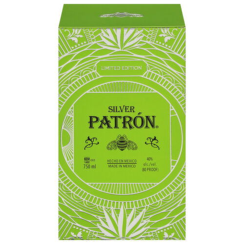 Patron Silver 100% Agave Tequila