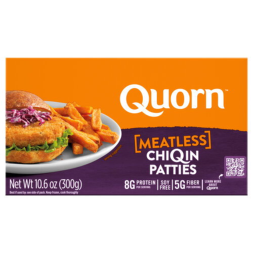Quorn Meatless ChiQin Patties Image 1 of 6