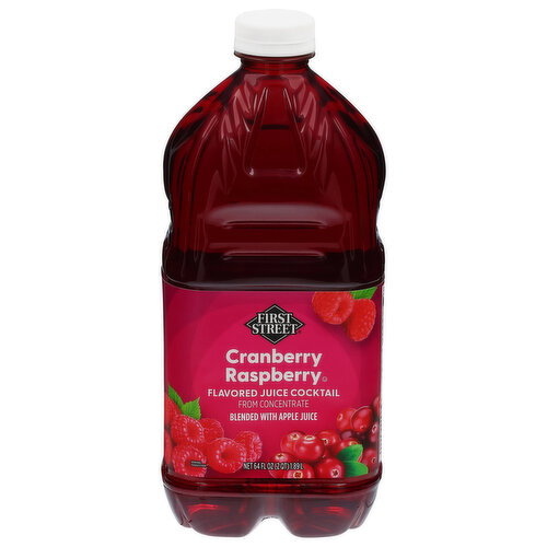 First Street Cranberry Raspberry Juice Cocktail - Smart & Final