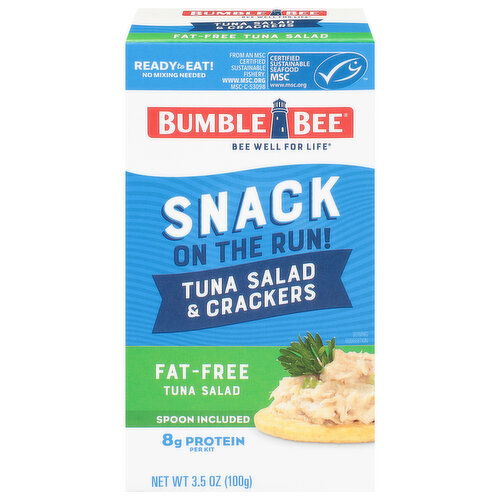 Bumble Bee Fat-Free Tuna Salad & Crackers
