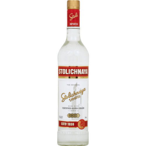 Stolichnaya Vodka, The Original