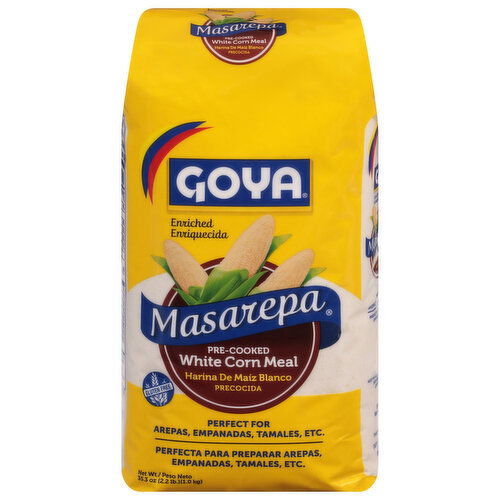 Goya Corn Meal, White, Pre-Cooked