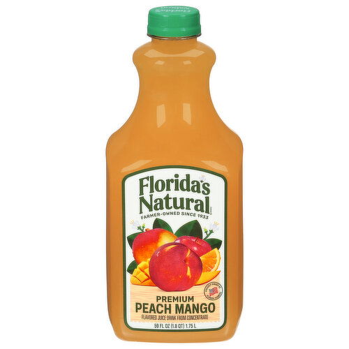 Florida's Natural Premium Peach Mango Juice Drink