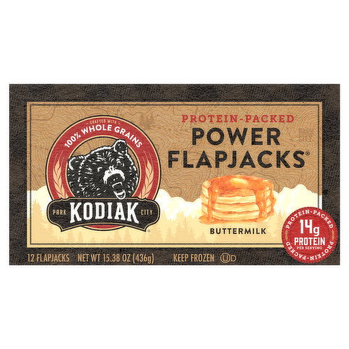 Kodiak Power Flapjacks Buttermilk Protein Packed Smart Final