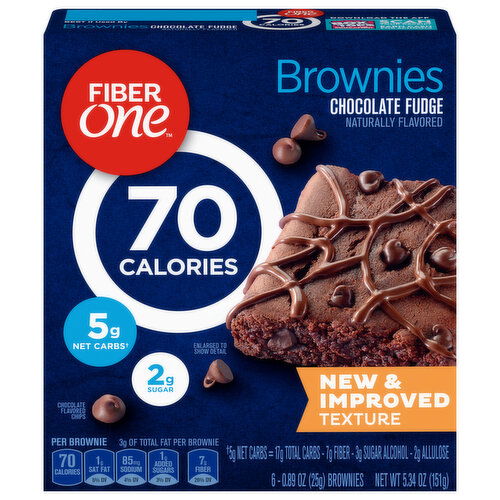 Fiber One Chocolate Fudge Brownies