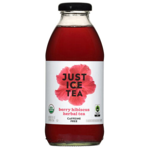 Just Ice Tea Caffeine Free Berry Hibiscus Herbal Tea