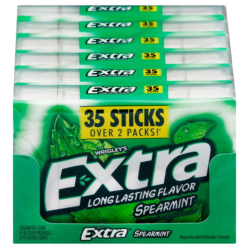 Extra Gum, Sugar Free, Spearmint