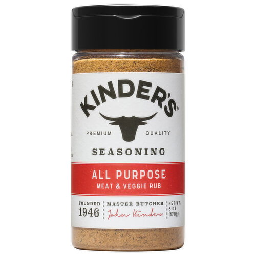 Kinder's All Purpose Meat & Veggie Rub Seasoning Image 1 of 6
