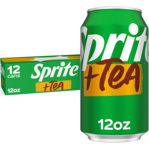 Sprite Lemon-Lime Tea Soda Cans Image 1 of 11