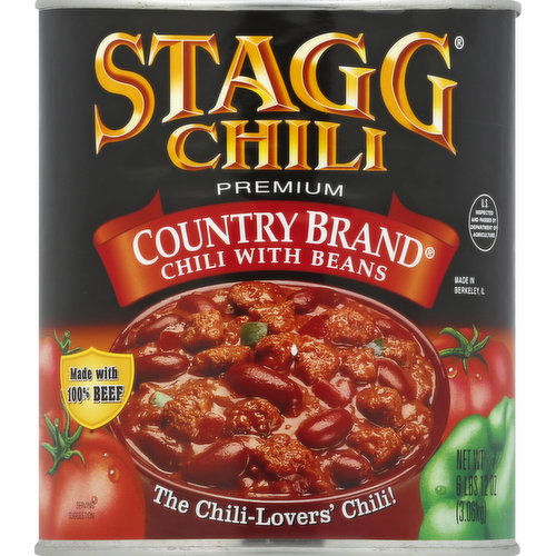 Stagg Chili, Premium, with Beans