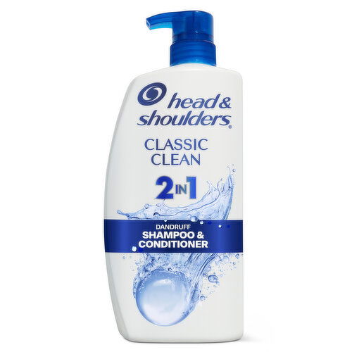 Head & Shoulders 2 in 1 Dandruff Shampoo and Conditioner, Classic Clean