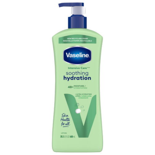 Vaseline Lotion, Soothing Hydration