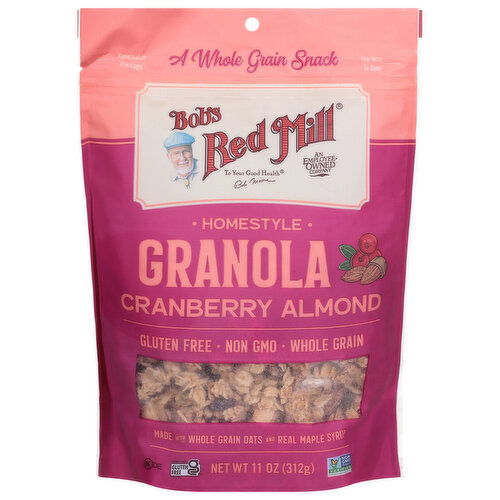 Bob's Red Mill Homestyle Cranberry Almond Granola