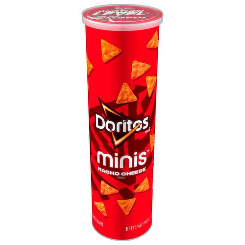 Doritos Nacho Cheese Flavored Minis Tortilla Chips Image 1 of 5