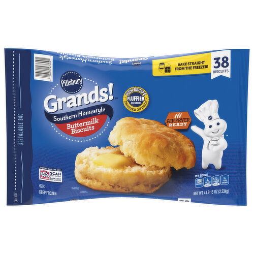 Pillsbury biscuit frozen,Buttermilk ,Southern Homestyle