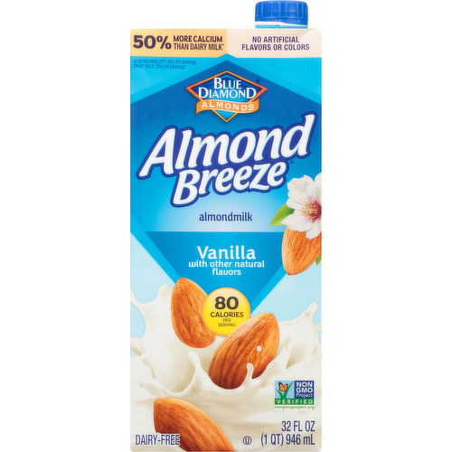 Almond Breeze Almond Milk Vanilla Unsweetened